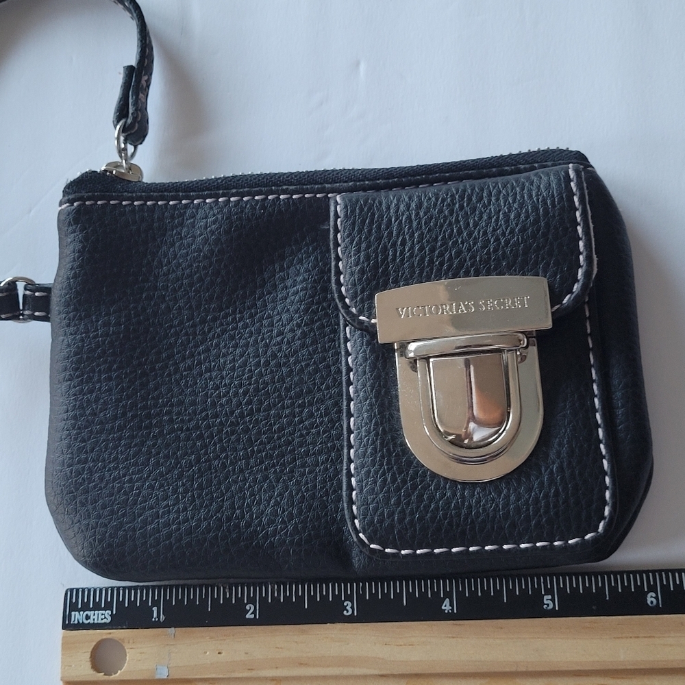 Victoria's Secret Black Wristlet with Silver Accent - Picture 7 of 10